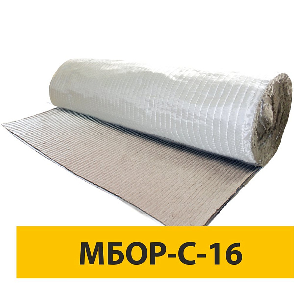 МАТЕРИАЛ БАЗАЛЬТОВЫЙ ОГНЕЗАЩИТНЫЙ РУЛОННЫЙ МБОР-С-16 МАТЕРИАЛ БАЗАЛЬТОВЫЙ ОГНЕЗАЩИТНЫЙ РУЛОННЫЙ МБОР-С-16
